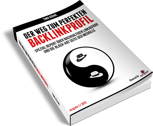 E-Book Cover: Der Weg zum perfekten Backlinkprofil